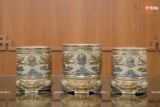 Bộ đồ thờ Bát Tràng cao cấp dâng gia tiên men hoàng tộc đắp nổi vẽ vàng 24k 19 vật phẩm 