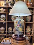  Đèn ngủ để bàn hoạ tiết đắp nổi cao 66 cm 