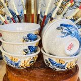  Bát thờ họa tiết hoa sen 10 chiếc 