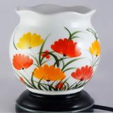  Đèn Xông Tinh Dầu Dáng Sóng Vẽ Tay 