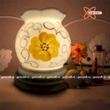  Đèn xông tinh dầu gốm Bát Tràng - Hoa Vàng 