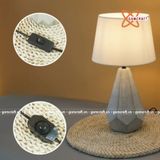  Đèn ngủ để bàn sứ cao 42cm 