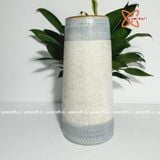  Bình Hoa gốm mọc vẽ đôi chim đậu trên cành cao 36cm | Quà Tặng bình hoa Bát Tràng 