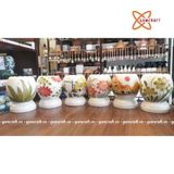  Đèn xông tinh dầu gốm Bát Tràng 500g 