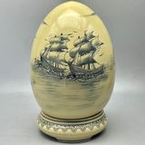  Trứng tài lộc thuận buồm xuôi gió gốm Chu Đậu truyền thống 45cm 