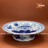  Mâm Bồng Vẽ Tay Hoa Sen 