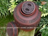  Quà tặng Bố Chum sành khắc nổi họa tiết  Văn Lang Âu Lạc dung tích 6 lít 