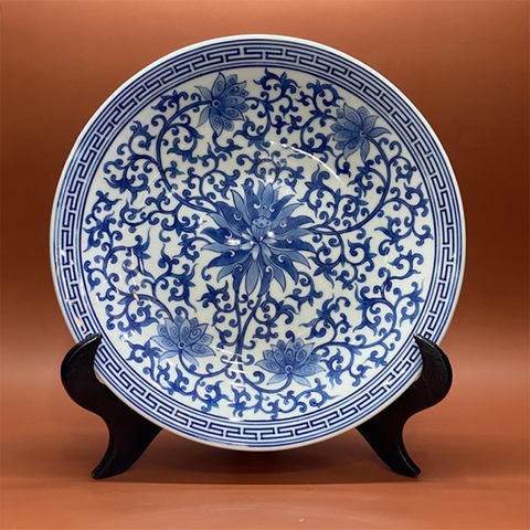  Mâm Bồng Hoa Sen Cổ 