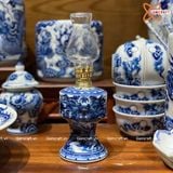  Bộ đồ thờ Bát Tràng cao cấp dâng gia tiên men sứ trắng đắp nổi 28 vật phẩm 