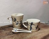  Quà Tặng Doanh Nghiệp bát sứ | Bát Sứ Bát Tràng bộ bát ăn decor gia đình họa tiết Chuồn Chuồn dành cho 4-6 người ăn 