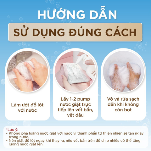 Túi 800Ml Refill Nước Giặt Đồ Lót Chuyên Dụng Sollina Giúp Khử Mùi, Kháng Khuẩn, An Toàn Cho Da