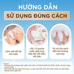 Túi 800Ml Refill Nước Giặt Đồ Lót Chuyên Dụng Sollina Giúp Khử Mùi, Kháng Khuẩn, An Toàn Cho Da