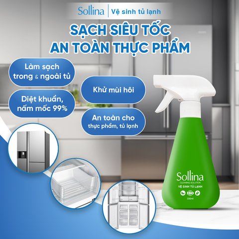 LADI - Đặt 1 chai Vệ sinh tủ lạnh: 129K + 30K Ship