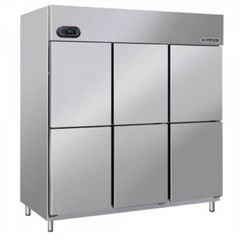 Tủ đông công nghiệp 6 cánh inox Berjaya BS 6DUF/Z
