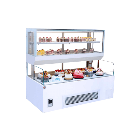 Tủ trưng bày bánh kem kính vuông 1m5 Bestcool BCM-5R
