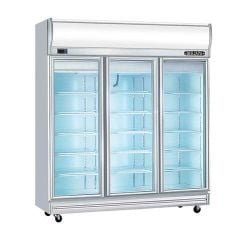 Tủ đông công nghiệp 3 cánh kính Berjaya 3D/DF-SG-EV