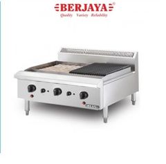 Bếp nướng 3 họng dùng gas Berjaya CRB3B-17