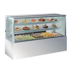 Tủ trưng bày bánh kem kính vuông 3 tầng 1m5 Jetcool JK-C3