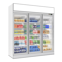 Tủ mát trưng bày hoa quả đồ uống 3 cánh kính Bestcool BC-1880C