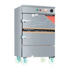 Tủ nấu cơm công nghiệp 12 khay dùng điện Vinaki VI-D12KHU