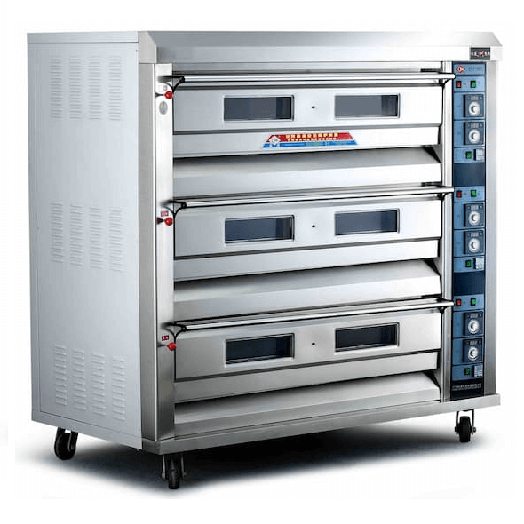 Lò nướng bánh công nghiệp 3 tầng 9 khay Hongling XYF-3HPL
