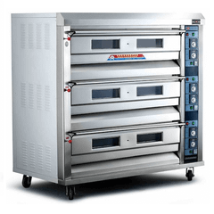 Lò nướng bánh công nghiệp 3 tầng 9 khay Hongling XYF-3HPL