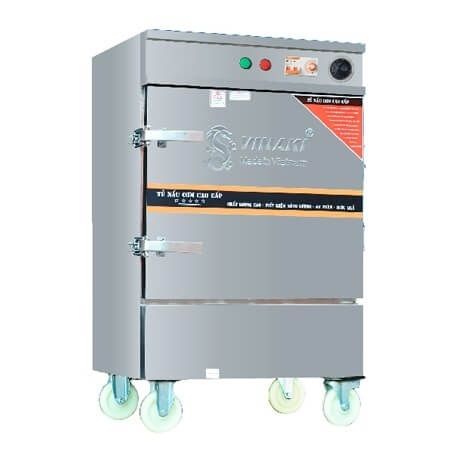 Tủ nấu cơm công nghiệp 8 khay dùng điện Vinaki VI-D8KHU