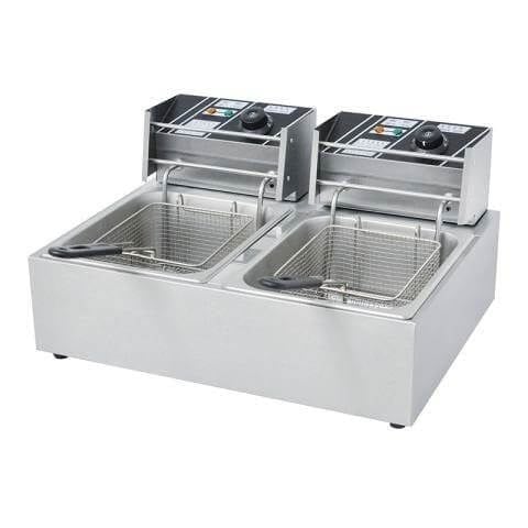 Bếp chiên nhúng dùng điện đôi EF-82