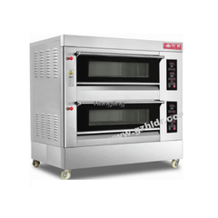 Lò nướng bánh công nghiệp 2 tầng 4 khay Hongling XYF-2KA-NM