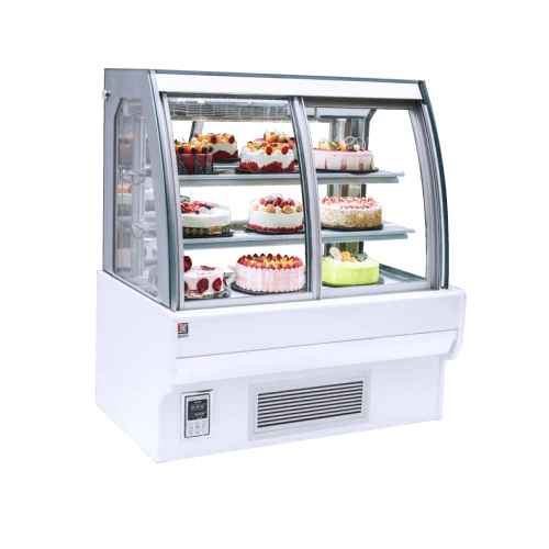 Tủ trưng bày bánh kem kính cong 3 tầng 1m5 Bestcool BCE-5R