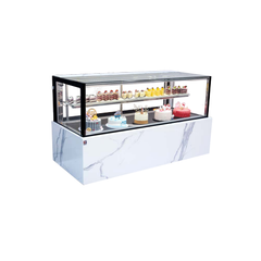 Tủ trưng bày bánh kem kính vuông 2 tầng 1m5 Bestcool BCS-5R