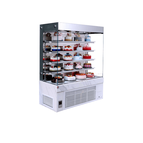 Tủ trưng bày bánh kem kính vuông 5 tầng 1m5 Bestcool BCA-5R