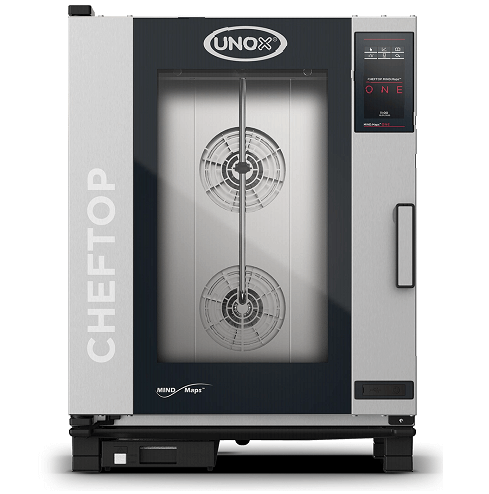 Lò hấp nướng 10 khay Unox Cheftop MIND.Maps XEVC-1011-E1RM