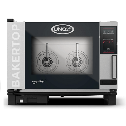 Lò nướng 4 khay Unox Bakertop Mind.maps XEBC-04EU-E1RM