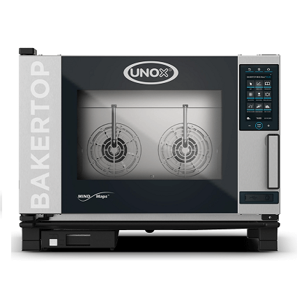Lò nướng 4 khay Unox Bakertop Mind.maps XEBC-04EU-EPRM