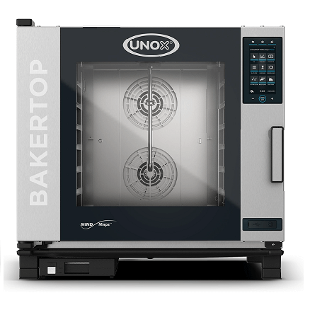 Lò nướng 6 khay Unox Bakertop Mind.maps XEBC-06EU-EPRM