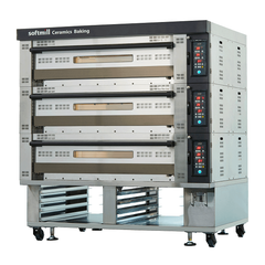 Lò nướng bánh 3 tầng 12 khay Hàn Quốc Softmill DHCV-43