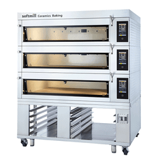 Lò nướng bánh 3 tầng 12 khay Hàn Quốc Softmill DUU-43