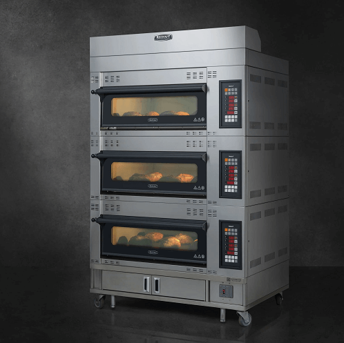 Lò nướng bánh 3 tầng 6 khay Bresso HBDO-2003