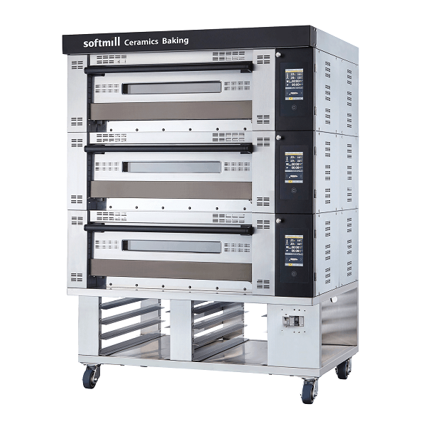 Lò nướng bánh 3 tầng 6 khay Hàn Quốc Softmill DHCV-23
