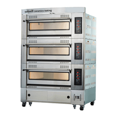 Lò nướng bánh 3 tầng 6 khay Hàn Quốc Softmill DHO2-23