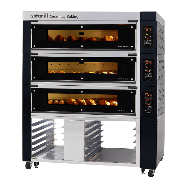 Lò nướng bánh 3 tầng 9 khay Hàn Quốc Softmill DHO4-33