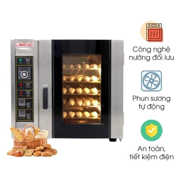 Lò nướng đối lưu 5 khay Hongling RX-5D