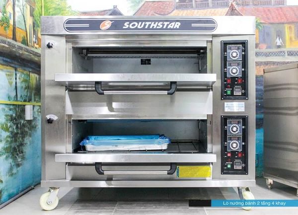 Lò nướng bánh 2 tầng 4 khay Gas Southstar YXY-40A