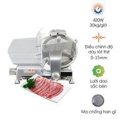 Máy thái thịt bò đông lạnh thịt chín Shunling ES300