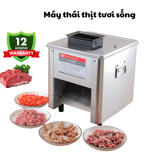 Máy thái thịt tươi sống 1 cửa 1 dao HD-850