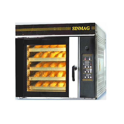 Lò nướng bánh mì đối lưu 5 khay điện Sinmag SM-805E
