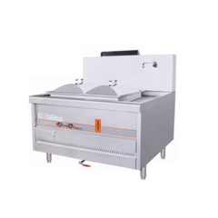 Bếp tráng bánh cuốn đôi công nghiệp dùng gas