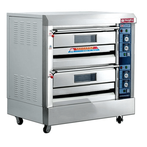 Lò nướng bánh công nghiệp 2 tầng 4 khay Hongling XYF-2HP