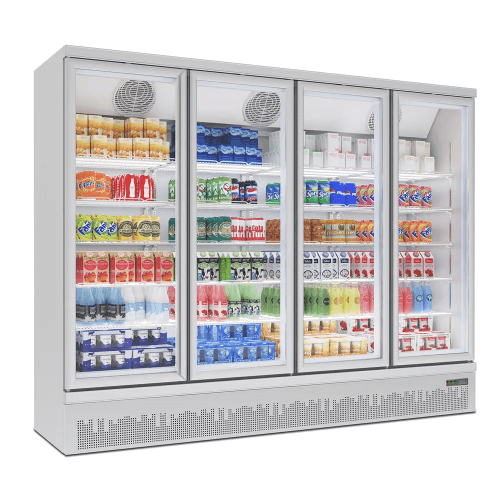 Tủ mát trưng bày hoa quả đồ uống 4 cánh kính Bestcool BC-2500CA